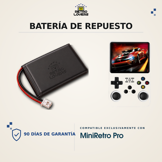 Batería para MiniRetro Pro (R36S)