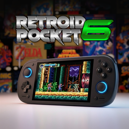 Consola Retroid Pocket 6 (27.000 Juegos, +30 emuladores)