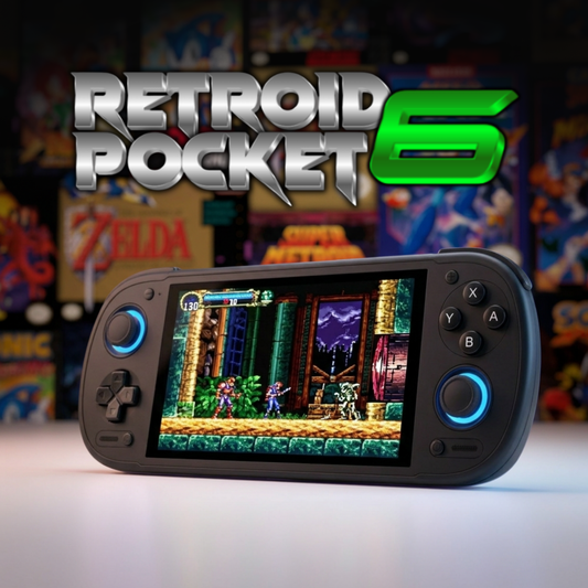 Consola Retroid Pocket 6 (27.000 Juegos, +30 emuladores)