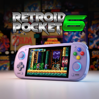Consola Retroid Pocket 6 (27.000 Juegos, +30 emuladores)