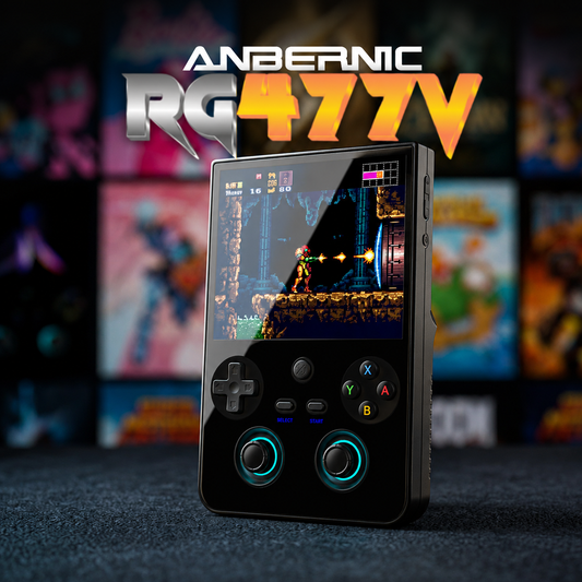 Consola Anbernic RG477V (27.000 Juegos, +30 emuladores)
