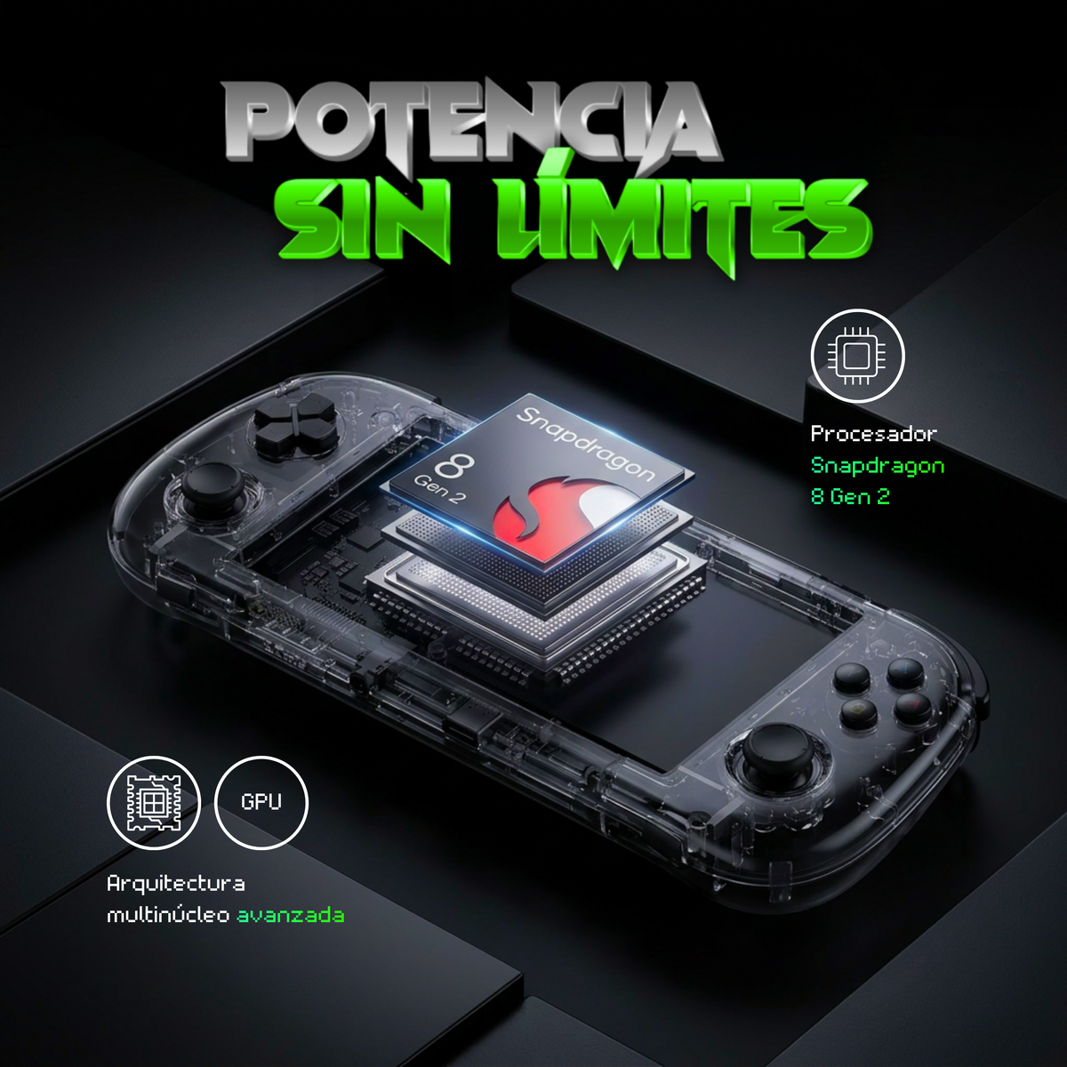 Consola Retroid Pocket 6 (27.000 Juegos, +30 emuladores)
