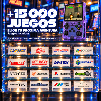 MiniRetro Pro: sistemas y consolas clásicas compatibles