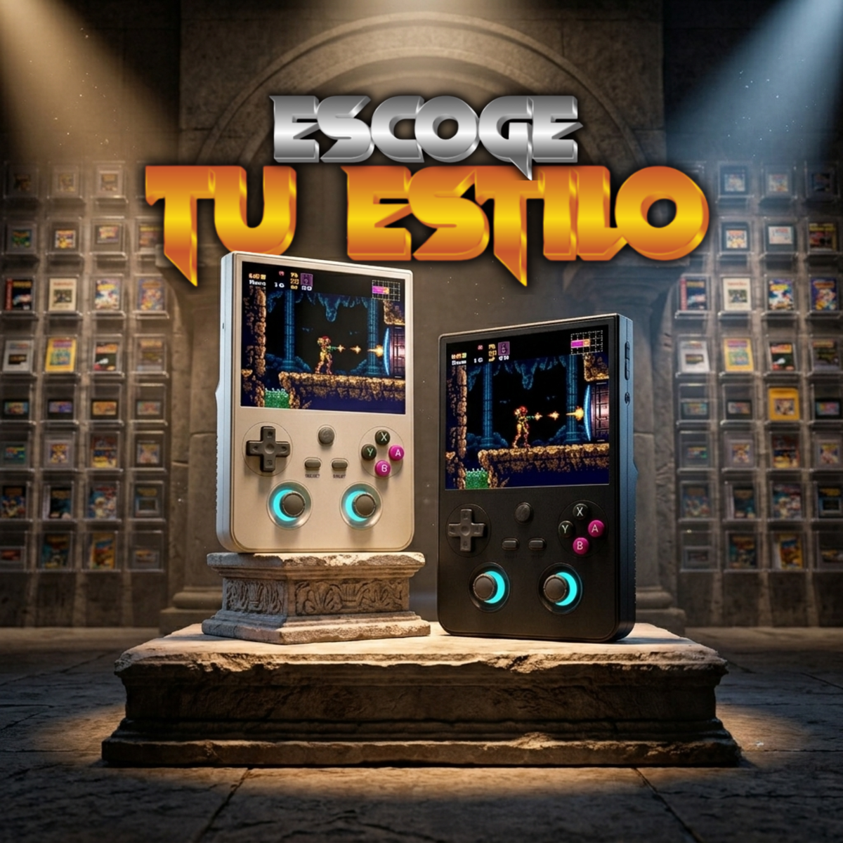Consola Anbernic RG477V (27.000 Juegos, +30 emuladores)