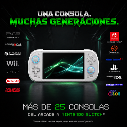 Consola Retroid Pocket 6 (27.000 Juegos, +30 emuladores)